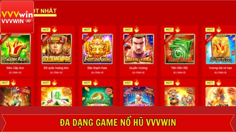 Nổ Hũ Vvvwin - Cơ Hội Rinh Ngay Giải Thưởng Khủng 3 Chinh phục ngay các siêu phẩm nổ hũ Vvvwin hot hit